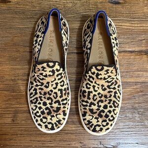 Rothy's Animal Print, leopard Slip-On Sneakers